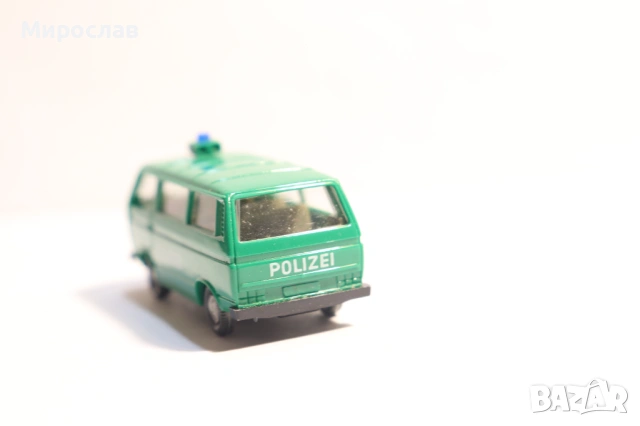 WIKING H0 1/87 VW POLICE ПОЛИЦИЯ КОЛИЧКА КАМИОН МОДЕЛ, снимка 6 - Колекции - 53129229