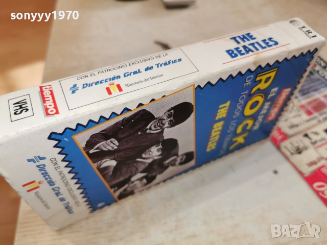 THE BEATLES-ORIGINAL VHS VIDEO TAPE 1912251601, снимка 6 - Други музикални жанрове - 52848661