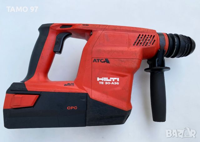 Hilti TE 30-A36 ATC/AVR - Безчетков акумулаторен перфоратор 2x36V 5.2Ah, снимка 4 - Други инструменти - 45934574