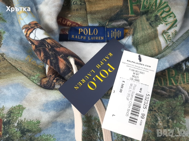 Polo Ralph Lauren Equestrian - Оригинален мъжки суитшърт р-р L, снимка 8 - Суичъри - 51932166