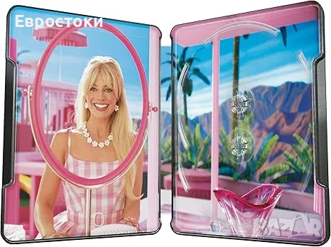 Филм „Barbie“ [4K Ultra HD] Steelbook [2023] [Blu-ray] – Steelbook, снимка 4 - Blu-Ray филми - 49351151