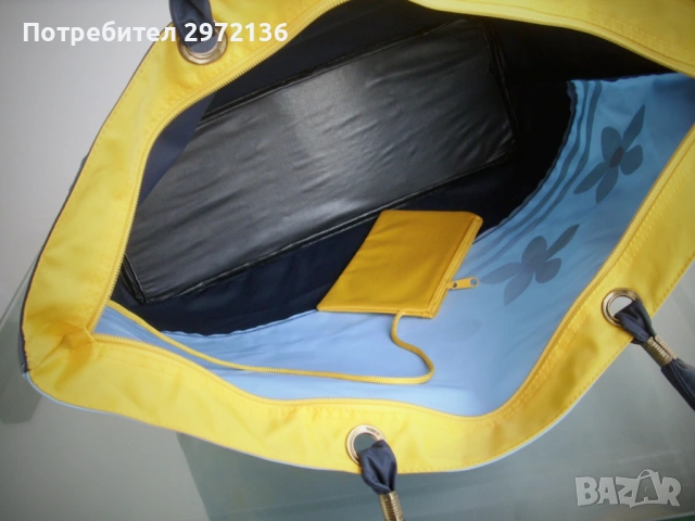 Голяма плажна чанта с цип, снимка 7 - Чанти - 53126989