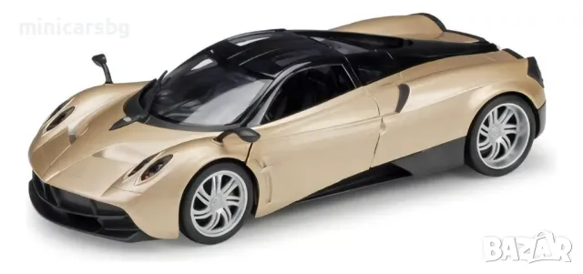 1:24 Метални колички: Pagani Huayra Welly, снимка 1 - Колекции - 47892978