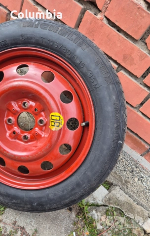 Резервна гума/патерица 15" 5X98mm - Fiat, Alfa Romeo, Lancia и др., снимка 2 - Гуми и джанти - 52215505