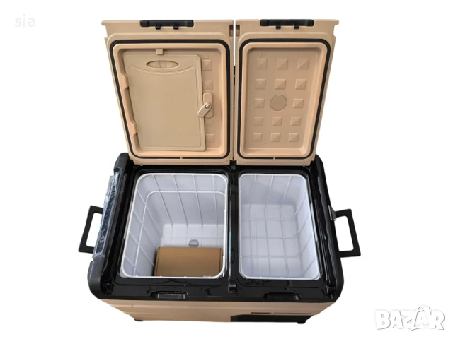 Хладилник за кемпер, каравана, кола ли дом с компресор и фризер, 45л., 12V/24V, 220V