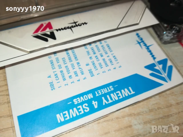 TWENTY 4 SEWEN-TAPE 1408251213, снимка 6 - Аудио касети - 51363893