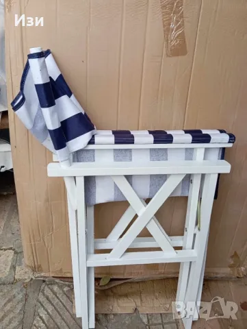 Сгъваеми столове, снимка 2 - Градински мебели, декорация  - 50358663