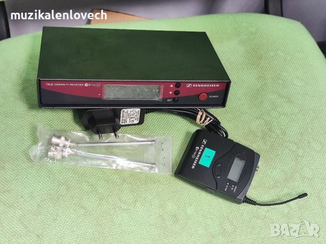 Sennheiser EW100/G2 Instrumental set /786-822 MHz/ професионално дистанционно за инструмент китара, снимка 1 - Микрофони - 45205559