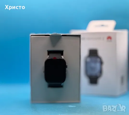 НОВ!!! Huawei FIT 3, Black Body, 43.2mm, Black Fluoroelastomer Strap , снимка 3 - Смарт часовници - 47314756