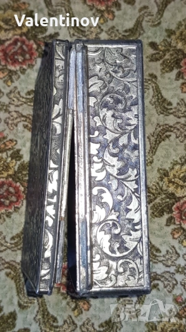 Старинна метална кутия , снимка 5 - Антикварни и старинни предмети - 53467641