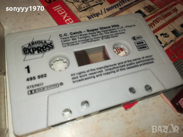 C.C.CATCH-ORIGINAL TAPE 1408251114, снимка 7 - Аудио касети - 51363041
