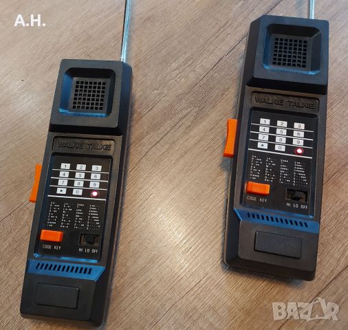 Walkie Talkie - Английски уоки токи от 80те години, снимка 6 - Антикварни и старинни предмети - 45583355