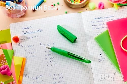 Нова STABILO EASYbuddy NEON ергономична писалка M за дясна ръка синя, снимка 5 - Други - 53817053