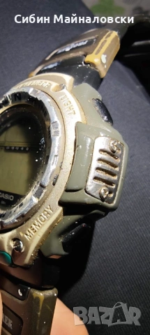 Мъжки часовник Casio Pro-Trek PRT-41 Triple Sensor — €80, снимка 4 - Мъжки - 54132627