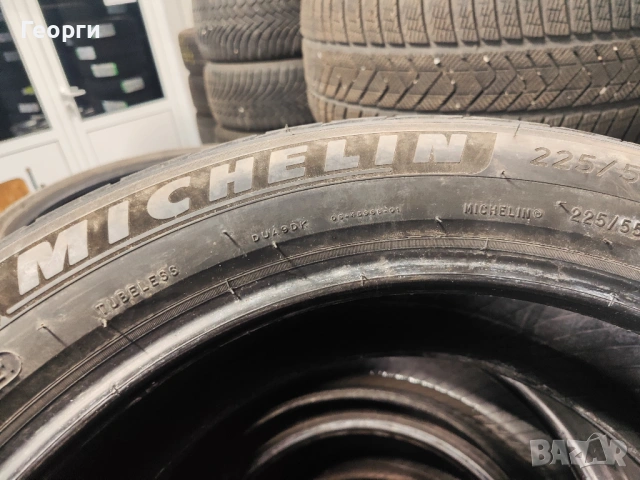 4бр.зимни гуми 225/55/19 Michelin, снимка 3 - Гуми и джанти - 53209522