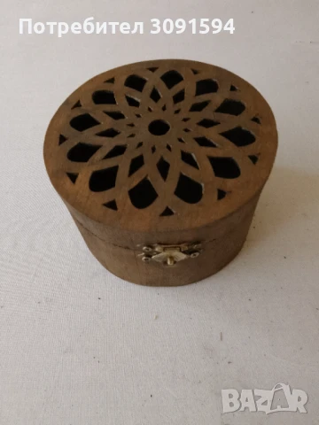 Дървена кутия за дранкилки бижута , снимка 6 - Колекции - 51296873