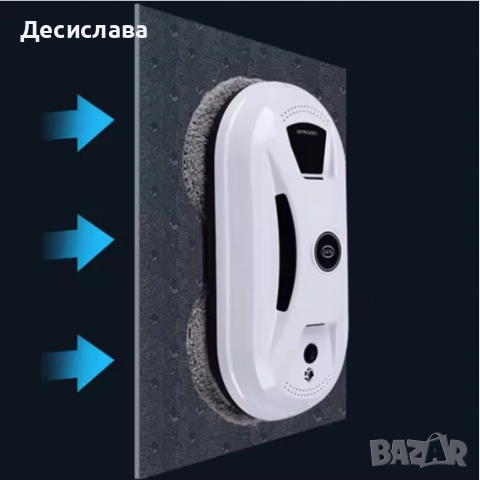 Интелигентен робот за почистване на прозорци с двойни въртящи се падове и вакуум 2800Pa, снимка 3 - Прахосмукачки - 52888024