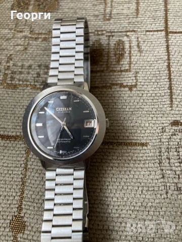 Мъжки оригинален японски часовник Citizen автомат, снимка 2 - Мъжки - 53695077