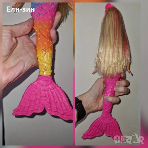 кукла Барби русалка , снимка 4 - Кукли - 53886541