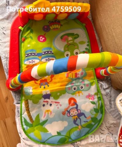 Активна гимнастика и възглавница за игра по коремче , снимка 2 - Други - 53762865