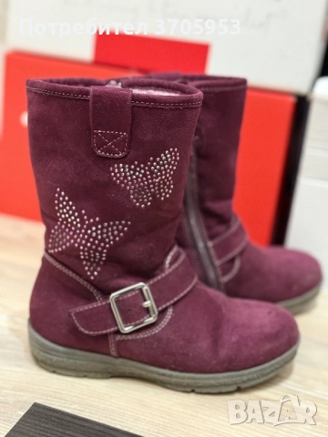 Детски ботуши за момиче - 28номер, снимка 2 - Детски боти и ботуши - 52786770