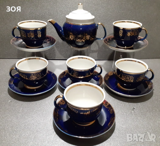 Порцеланов сервиз.Качествен руски порцелан.