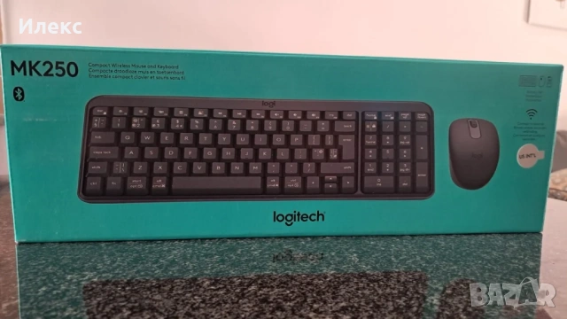 Клавиатура Logitech MK250 - Комплект мишка и клавиатура