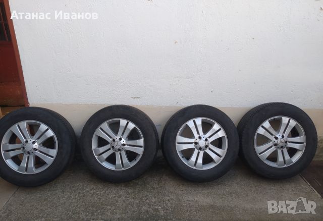 4 бр. джанти Mercedes А1644012102 с 4 броя всесезонни гуми -PIRELLI SCORPION ZERO 275/55R19