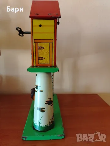 Рядка детска навиваща се играчка с птица и катерица, снимка 5 - Други ценни предмети - 50090506