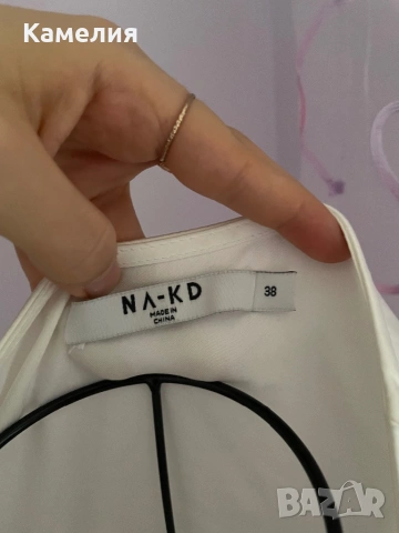 Бяла рокля, снимка 5 - Рокли - 49589204