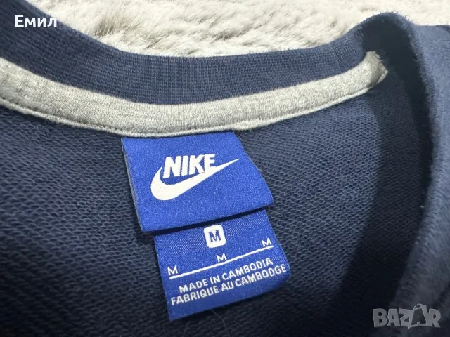 Мъжка памучна блуза Nike, Размер М, снимка 5 - Блузи - 48522269