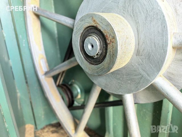 Банциг на 700 мм мотор 3 кв трифазен, снимка 6 - Други машини и части - 53444393