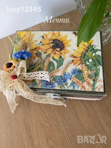 Кутия-Слънчеви слънчогледи! , снимка 2 - Картини - 50529698
