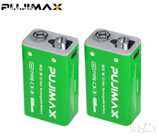 9 V акумулаторна батерия, снимка 2 - Друга електроника - 51823911