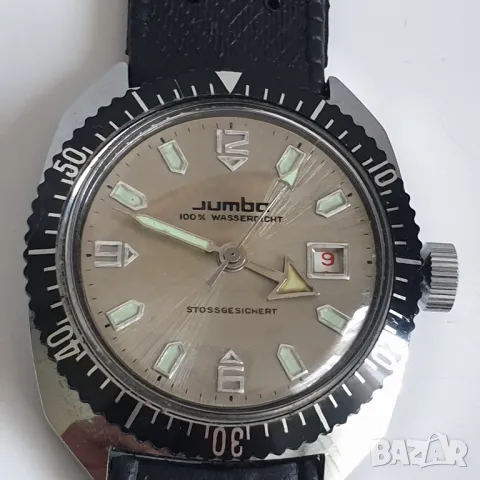 Мъжки механика часовник JUMBO, снимка 8 - Антикварни и старинни предмети - 50156689