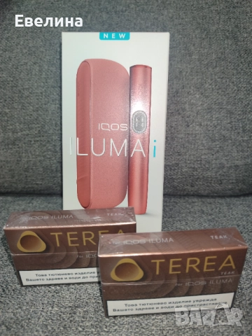 Нова! Електронна цигара Iqos ILUMA i (Vivid Terracotta) + 2 кутии филтри
