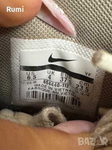 Оригинални кецове Nike Air Force 1 Hi Prm! 37,5 н, снимка 10 - Кецове - 51869127