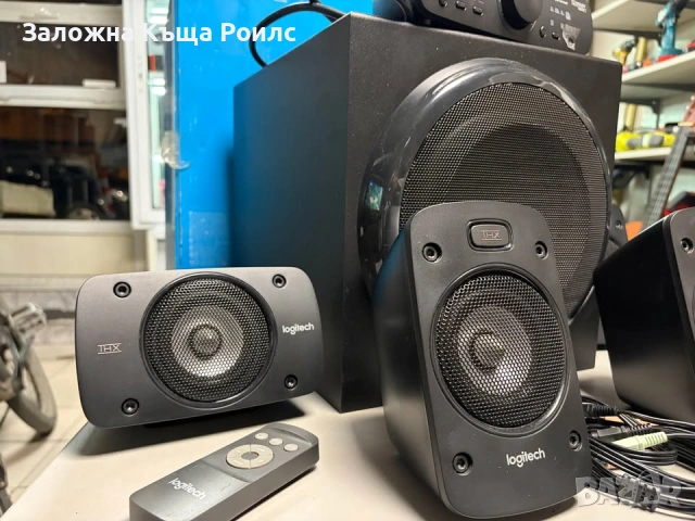 Компютърни тонколони LOGITECH Z906 5.1, снимка 5 - Тонколони - 54073189