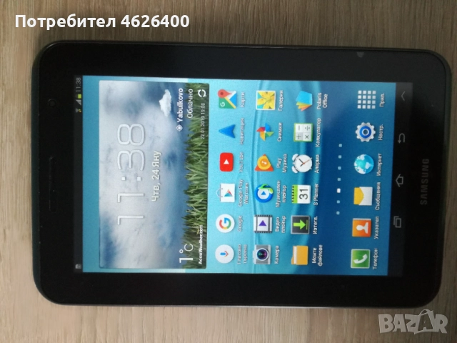 Продавам Таблет Samsung Galaxy Tab 2-7",P3100, снимка 3 - Таблети - 52109401