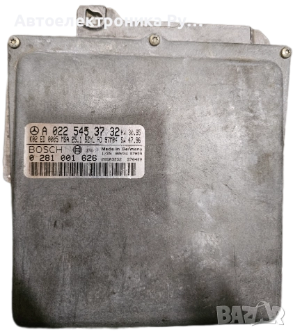 компютър MERCEDES W210 E250 2.5 TD, A0225453732, 0225453732, A 022 545 37 32 ,BOSCH ,0281001626