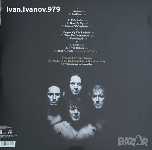 Vinyl (Gamma Ray - Empire Of The Undead), снимка 2 - Грамофонни плочи - 52027431