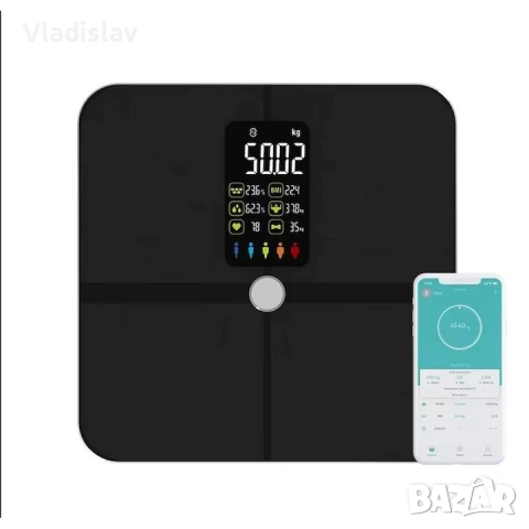 Интелигентна телесна везна Lepulse 180kg, снимка 2 - Везни - 52160391
