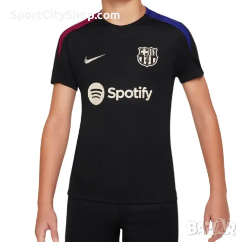 Детска тениска Nike FC Barcelona FN9859-011, снимка 4 - Детски тениски и потници - 48308707