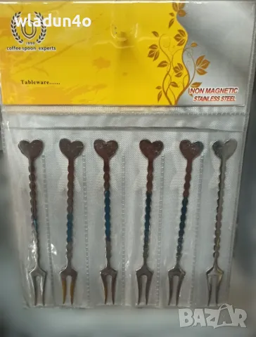 Комплект вилички/лъжички-10лв, снимка 3 - Прибори за хранене, готвене и сервиране - 49339857