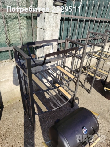 барбекю скара Нова с капак за опушване, снимка 3 - Скари - 52997014