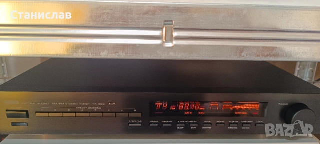 Радио / Тунер Yamaha TX 550 RS, снимка 3 - Ресийвъри, усилватели, смесителни пултове - 53247709