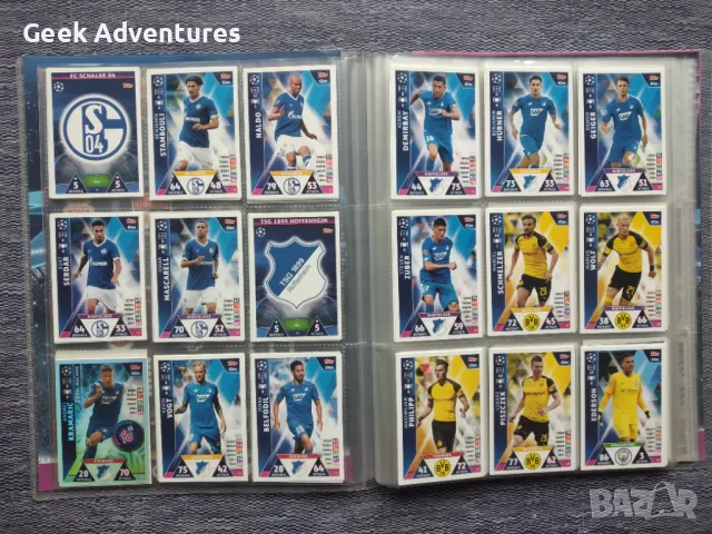 Футболни Карти Champions League Сезон 2018/2019 Match Attax Topps, снимка 5 - Колекции - 48797547