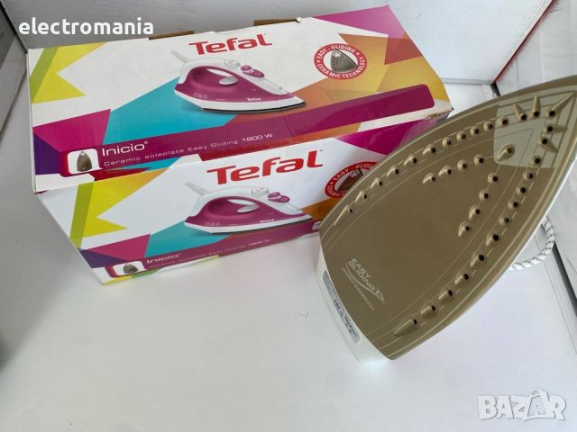 парна ютия ,Tefal’ Inicio FV1243E0, снимка 2 - Ютии - 46070574