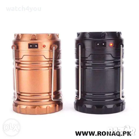 НОВ КЪМПИНГ ФЕНЕР. СОЛАРНА LED ЛАМПА С ВГРАДЕНА АКУМУЛАТОРНА БАТЕРИЯ.ЛЕД КЪМПИНГ ФЕНЕРИ СВЕТЛИНА, снимка 4 - Къмпинг осветление - 16331697