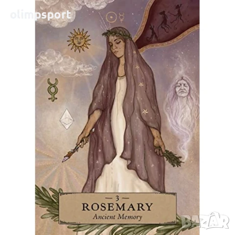 Карти Оракул Hay House Herbal Astrology Oracle, снимка 7 - Карти за игра - 51263963